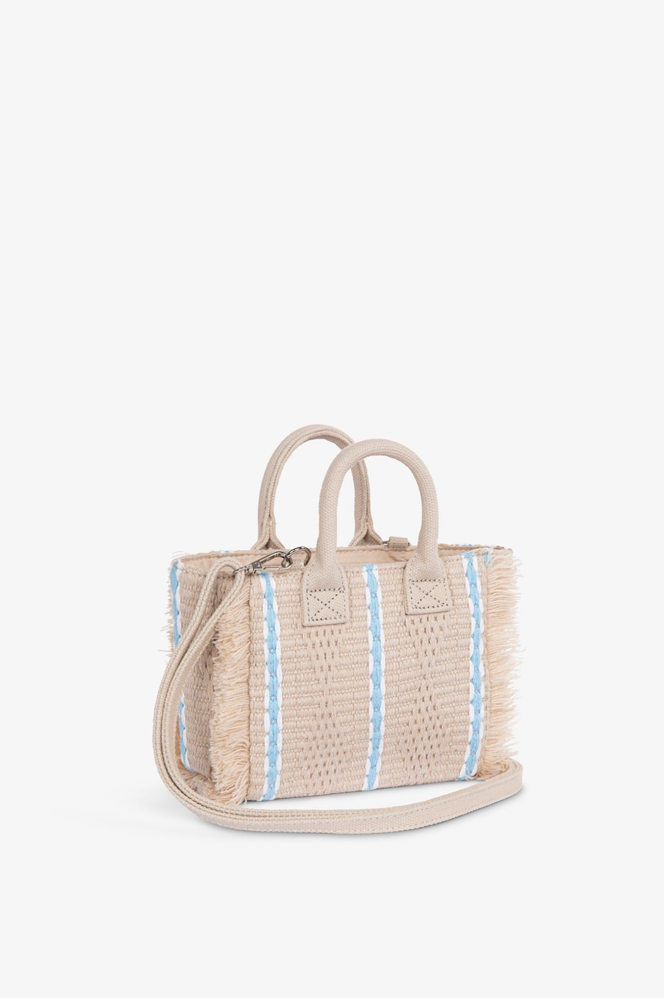 Gaelle Maxi Shopper Ricamo Firma Azzurra GAACW03188
