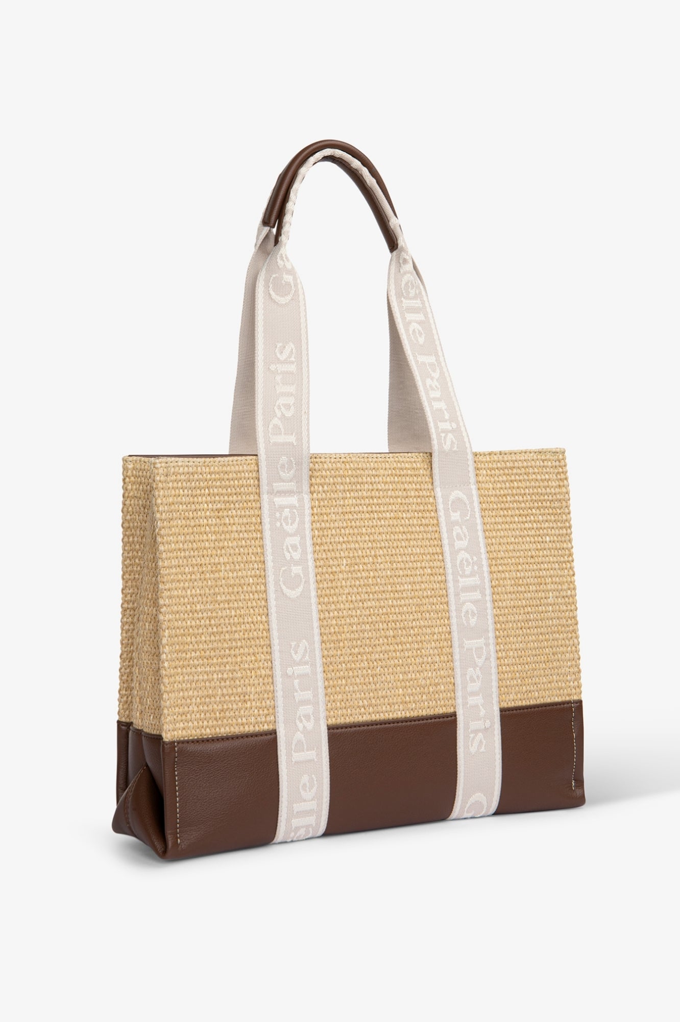 Gaelle Maxi Shopper Con Manico Naturale GAACW03135
