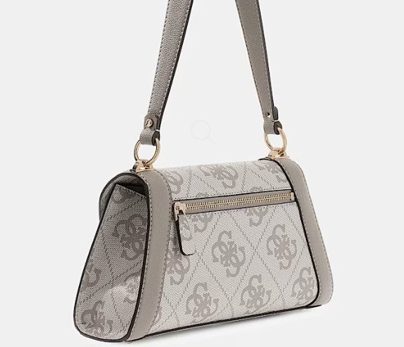 Guess Borsa a spalla Logo Karnilla Dark Taupe