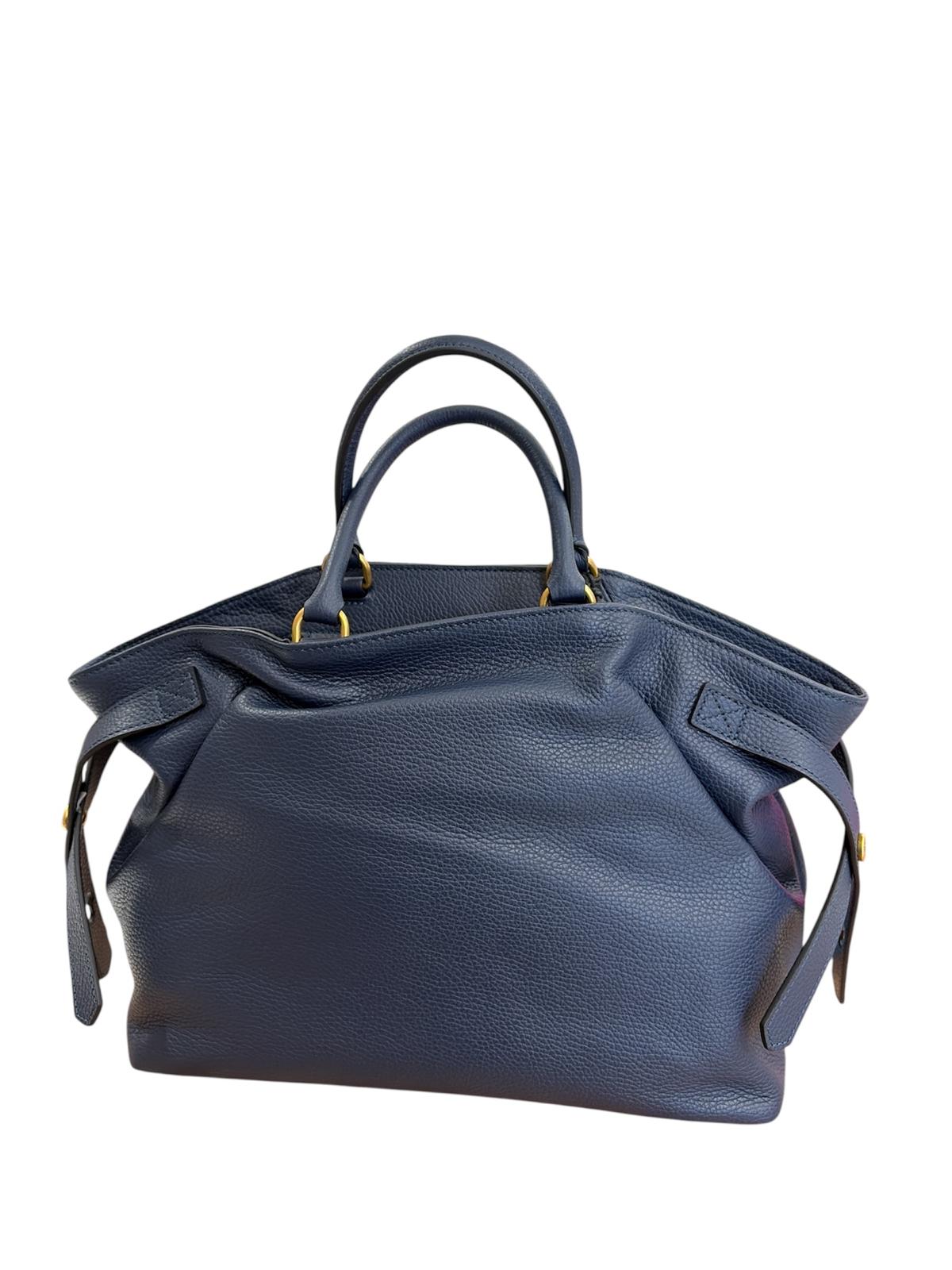 Gianni Chiarini Firenze Borsa A Spalla Blu BS11891