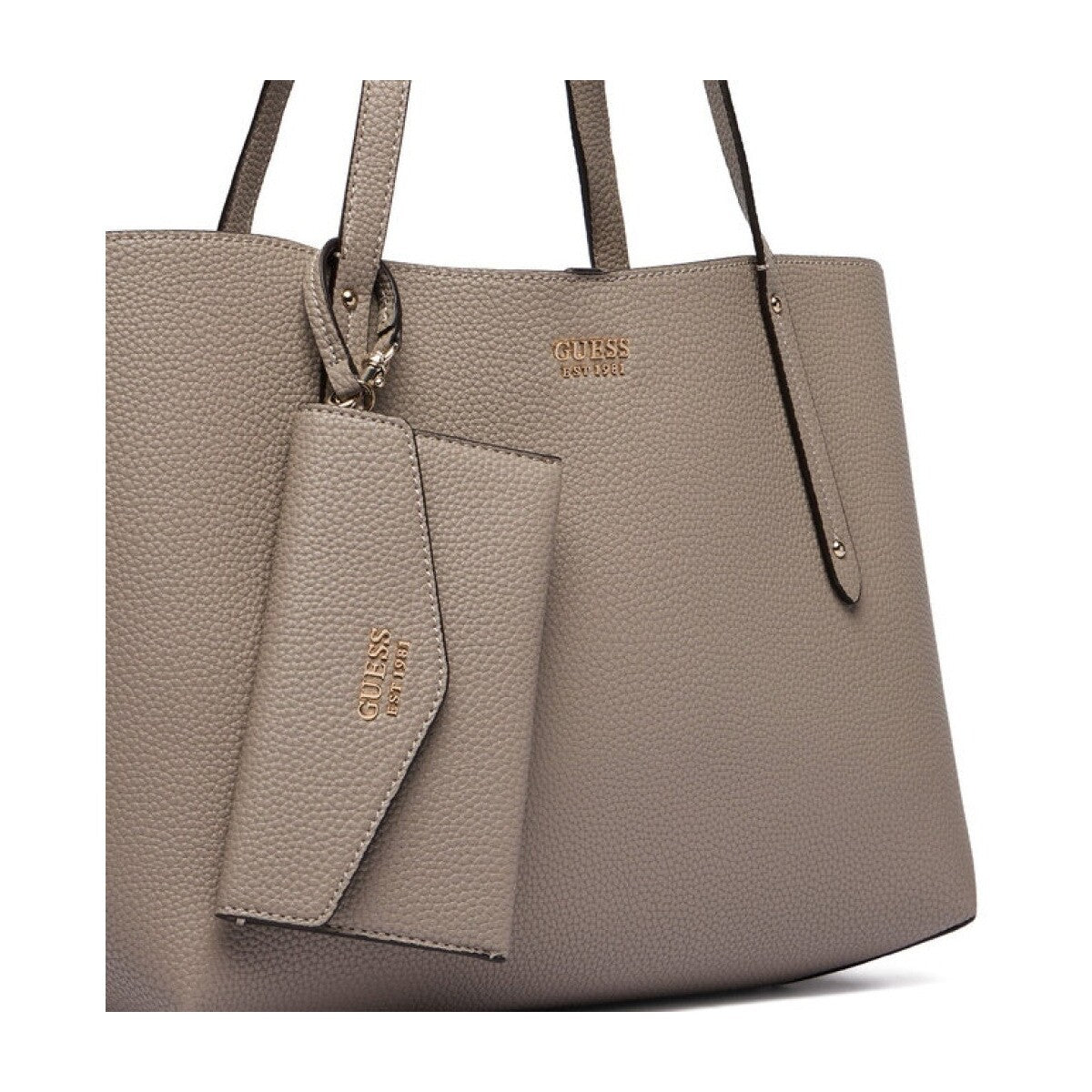 Guess Borsa a Spalla Brenton Donna reversibile Dark Taupe