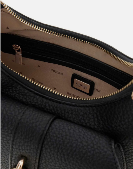 Guess Borsa a Spalla Jessa Nera BG836218