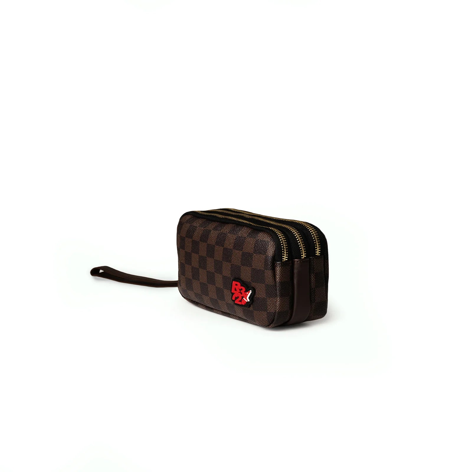 R372 Pochette a mano P005 Marrone