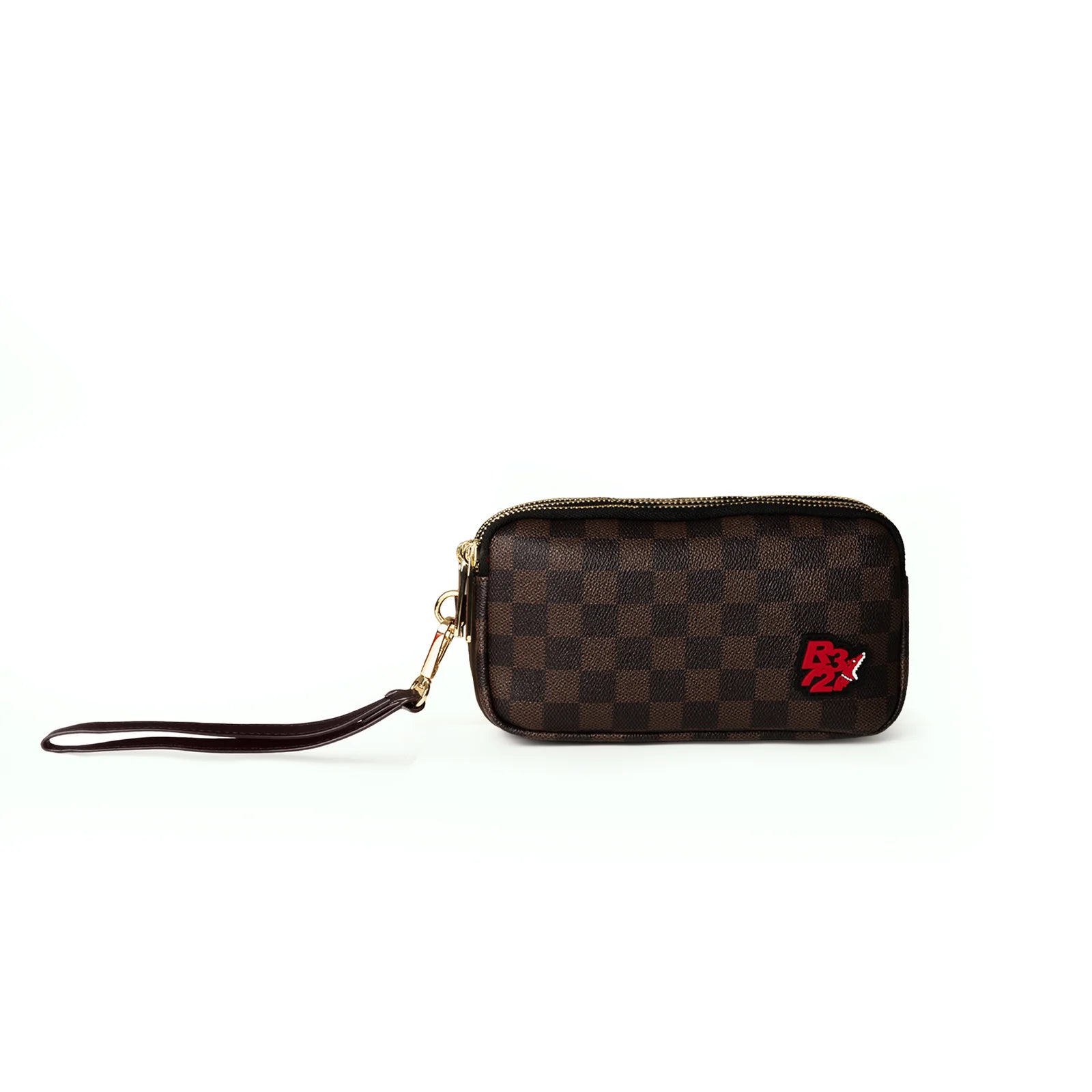 R372 Pochette a mano P005 Marrone