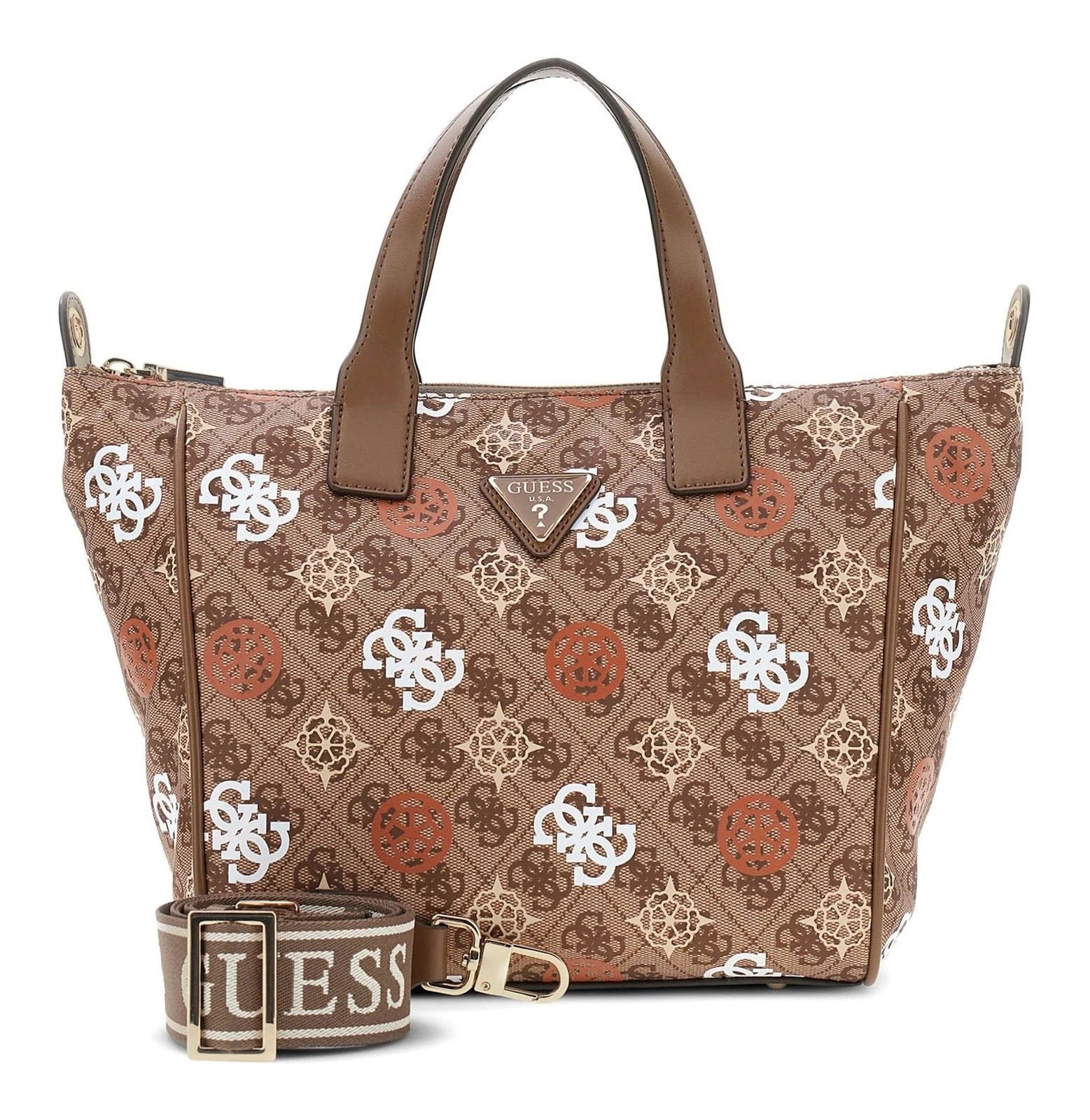 Guess Borsa a Mano/Tracolla Eliette Logo Travel Ginger Logo NP9315019