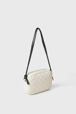 Gaelle borsa a tracolla bianca e nera