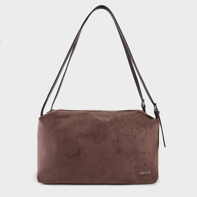 Label Rose Borsa shopping a spalla SIDNEY -TAUPE