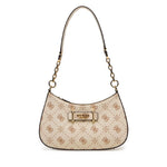 Guess Borsa a Spalla Emelie Logo Vanilla Logo GP992818
