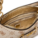 Guess Borsa a Spalla Emelie Logo Vanilla Logo GP992818