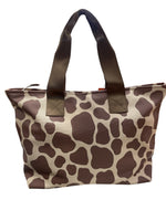 Kuvè Borsa Mare Marrone Leopard