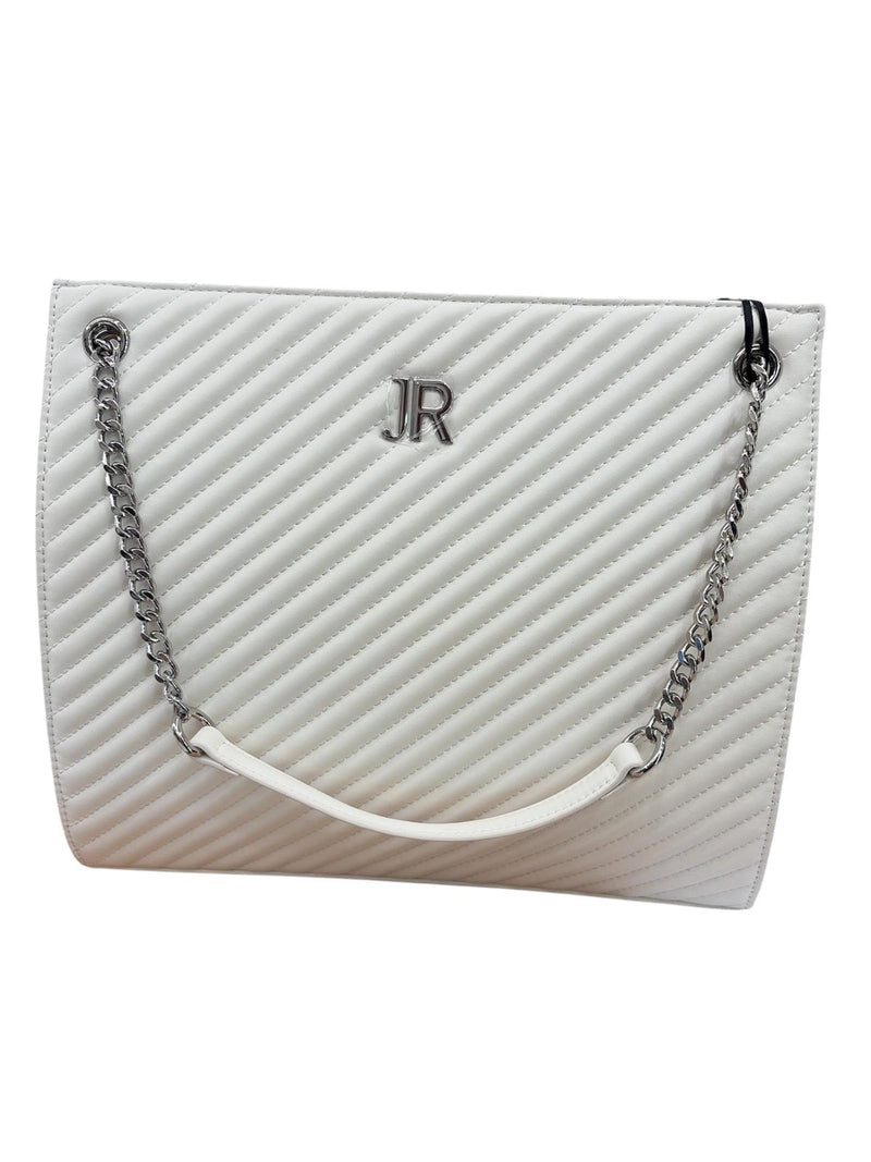 John Richmond Borsa A Spalla Bianca