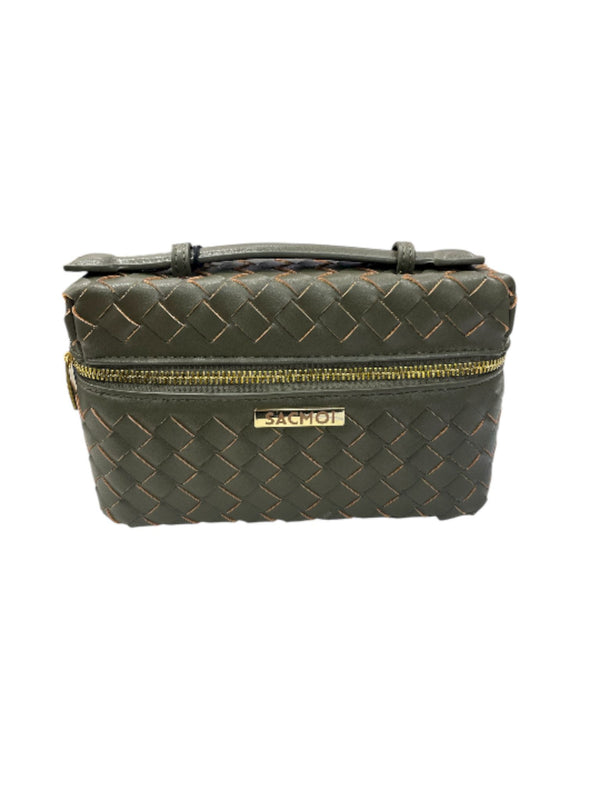 Sacmoi Borsa a Mano/Tracolla Verde Selene