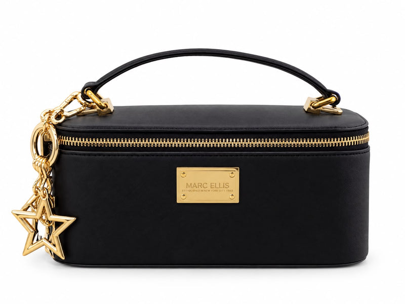 Marc Ellis Borsa A Mano/ Tracolla Flat Drop Black/Gold