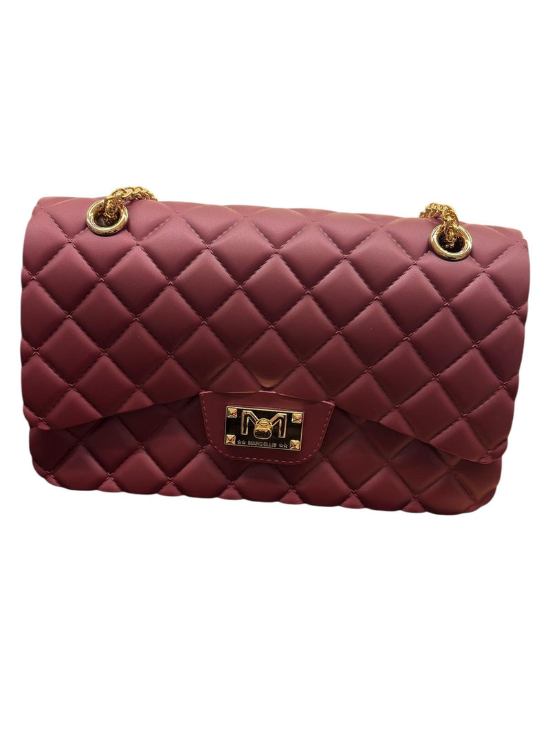 Marc Ellis Borsa A Spalla Flat Falcon M Purple/Gold