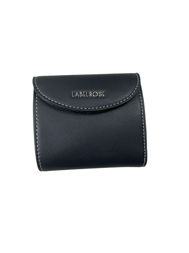 Label Rose Portafoglio Nero
