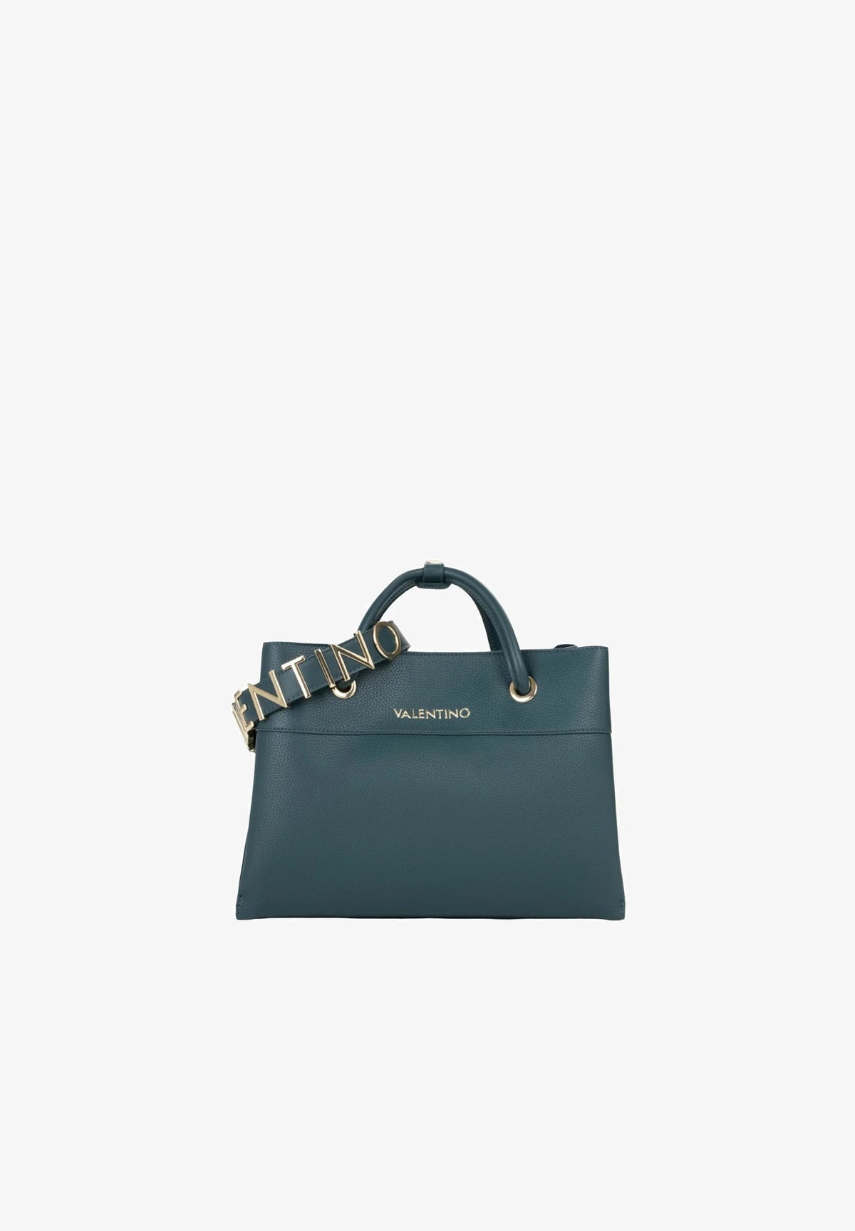 Mario Valentino Alexia Borsa VBS5A802 Doppio Manico Grande Petrolio