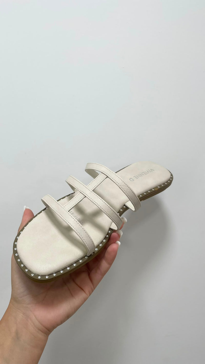 Vivienne D Ciabatte Beige