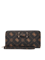Guess Portafoglio Grande Silia Logato Marrone