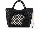 Marc Ellis Borsa A Mano/ Tracolla Flat Bask Leo S Black /Light Gold