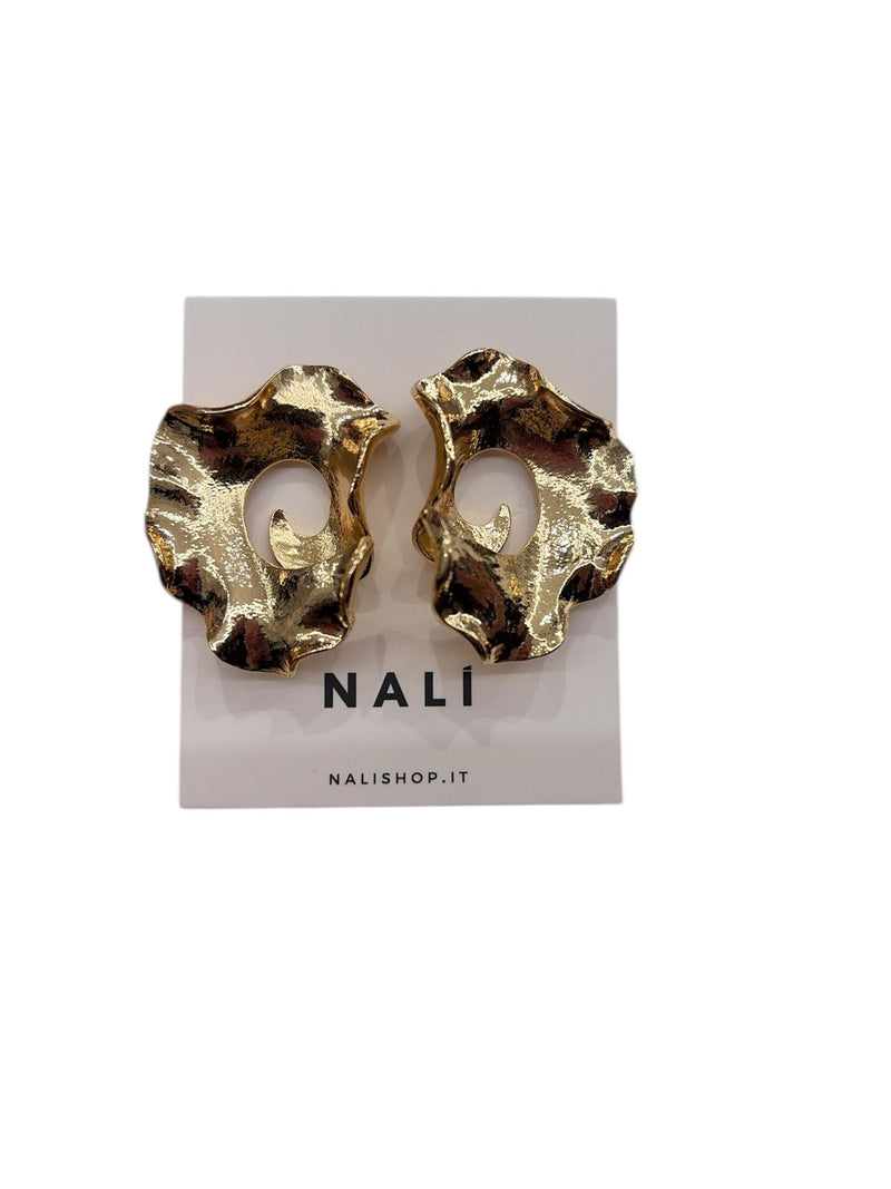 Nali' Orecchini Olivia Sinuosi Oro PUOR0034