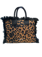 Kuvè Borsa Piccola Mare Marrone Leopard
