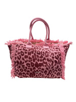 Kuvè Borsa Grande Mare Rosa Leopard