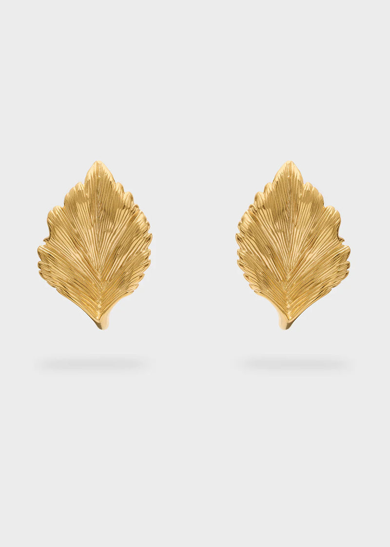 Nali' Orecchini Foglia Oro