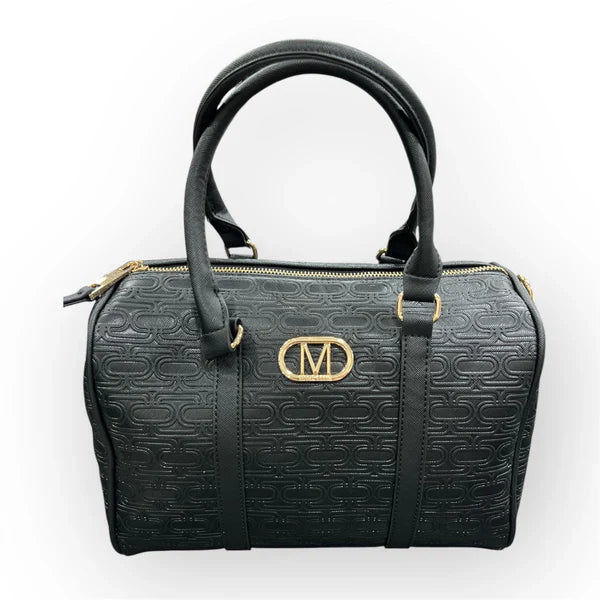 Marc Ellis Borsa A Mano Sharon Trunk Black/Gold