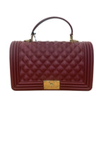 Marc Ellis Flat Square M Red Dahlia/ Light gold