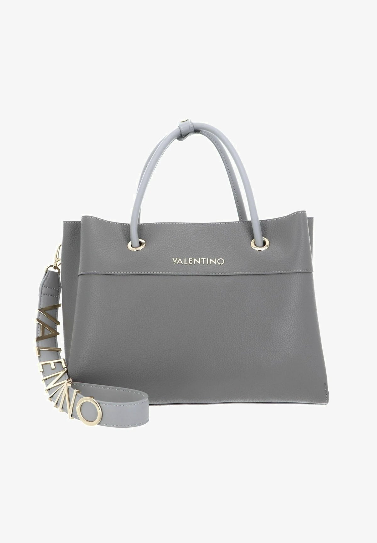 Mario Valentino Alexia Borsa VBS5A802 Doppio Manico Grande Grigia