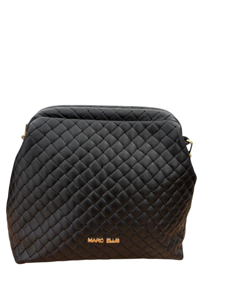 Marc Ellis Borsa A Mano Arlena M Plot Black/Gold