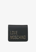 Love Moschino Portafoglio Mini Nero/Argento