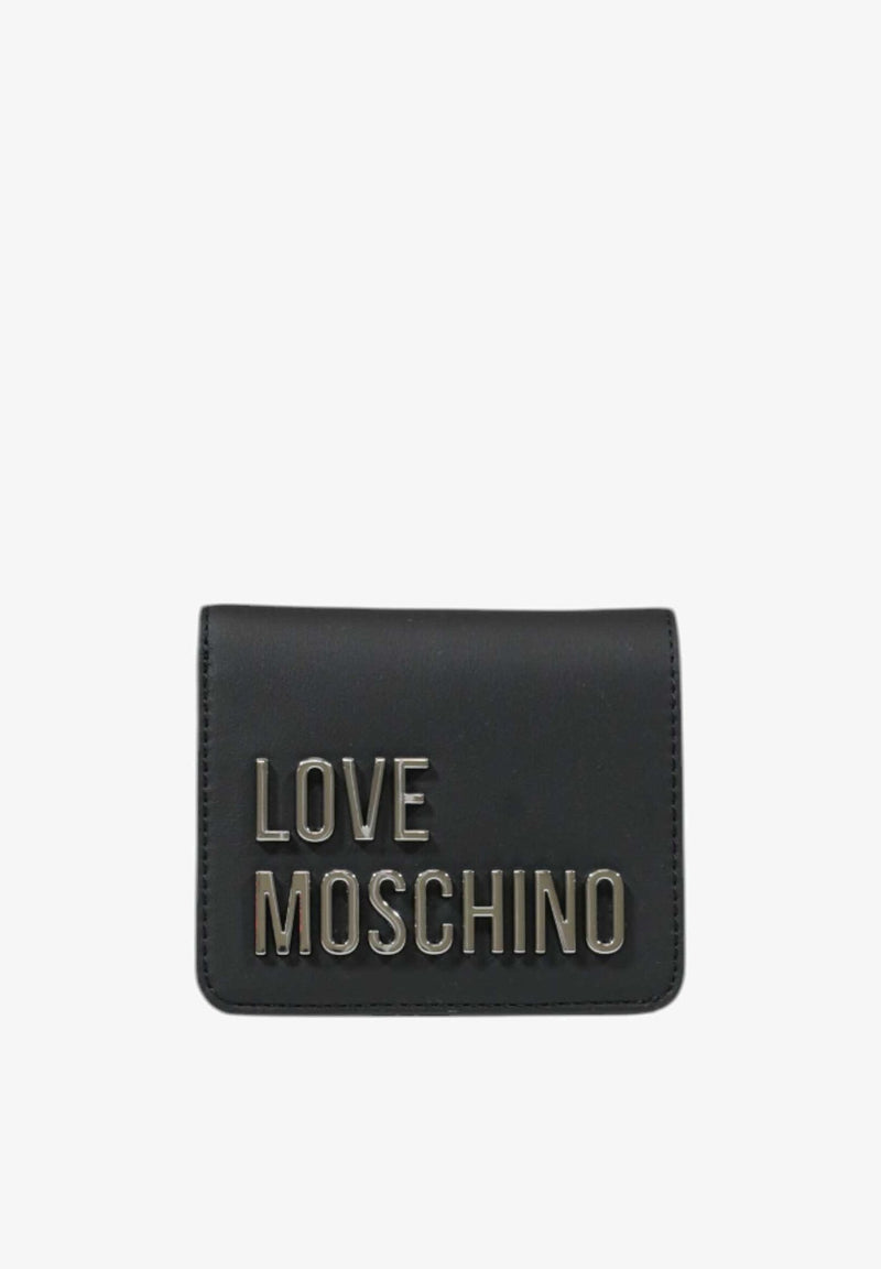 Love Moschino Portafoglio Mini Nero/Argento