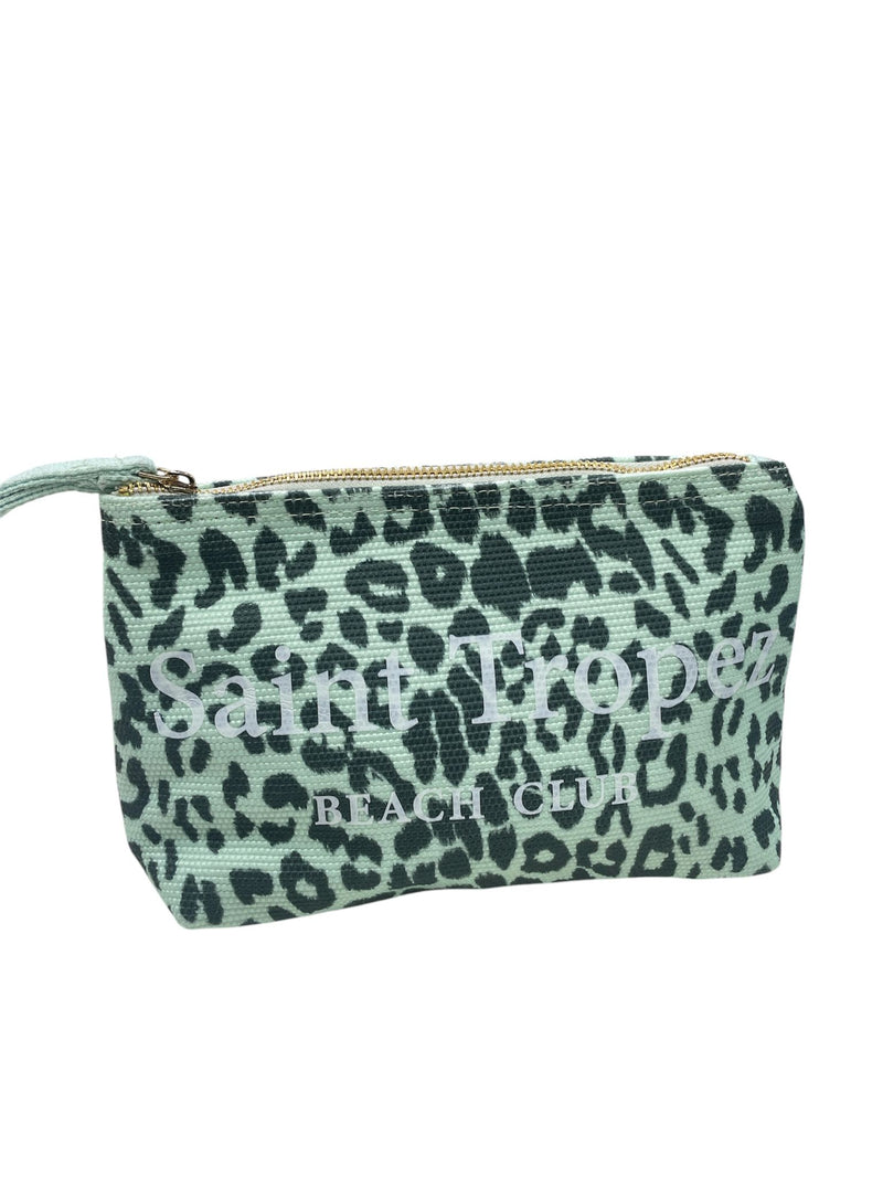 Kuvè Pochette Mare Menta Leopard