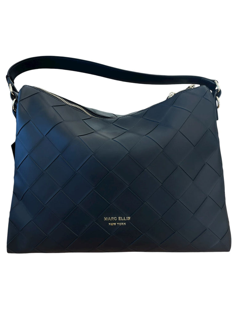 Marc Ellis Borsa A Spalla Cloud tote black/gold