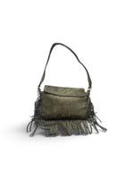 Kuvè Borsa a Spalla/Tracolla Small Verde Militare