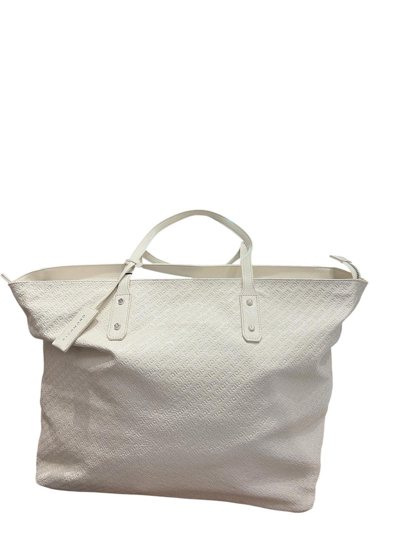 John Richmond Borsa A Spalla Bianca