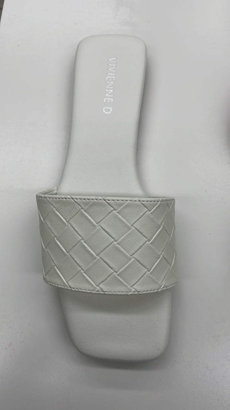 Vivienne D Ciabatte Bianco