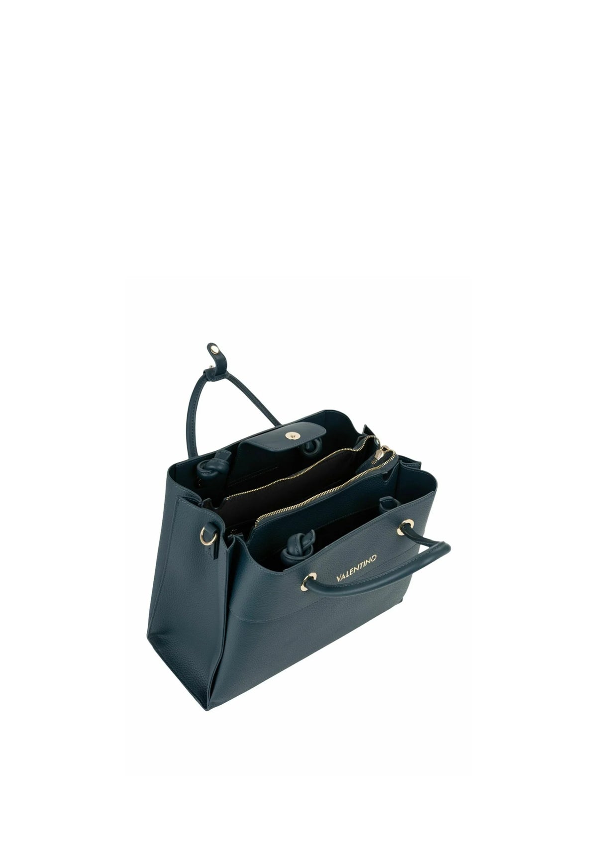 Mario Valentino Alexia Borsa VBS5A802 Doppio Manico Grande Petrolio