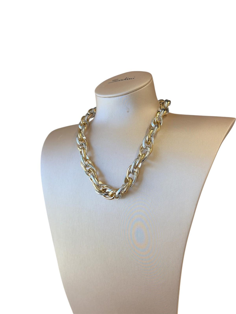 Sodini Bijoux Girocollo Chains Argento/Oro