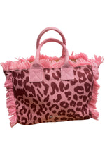 Kuvè Borsa Piccola Mare Rosa Leopard