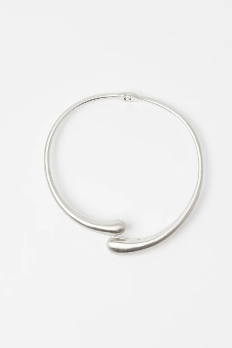 Sodini Bijoux Collana Rigida Livia Argento Satinato