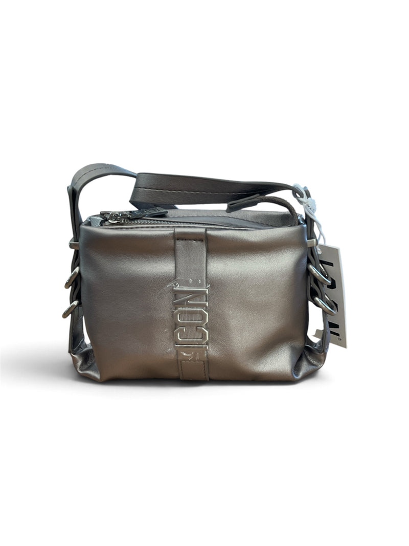 Icon Borsa a Mano + Tracolla Gun Metal Canna di Fucile ICBS22A02