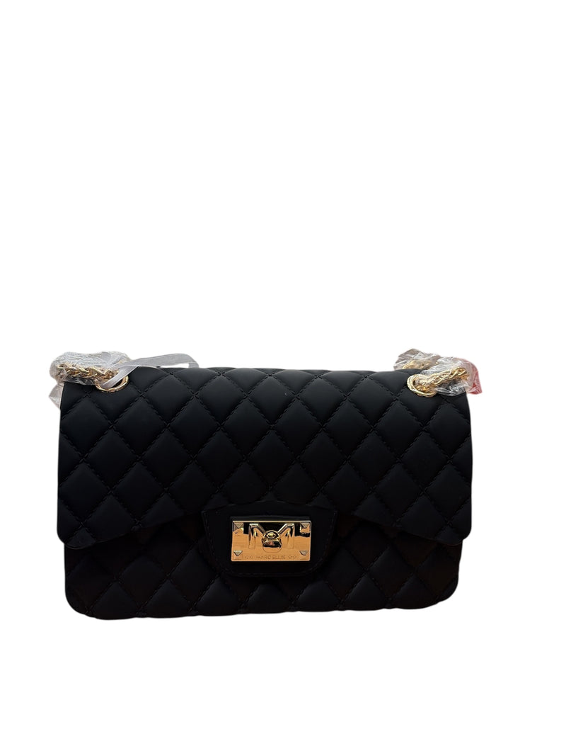 Marc Ellis Borsa a spalla Flat Falcon S Black/Gold
