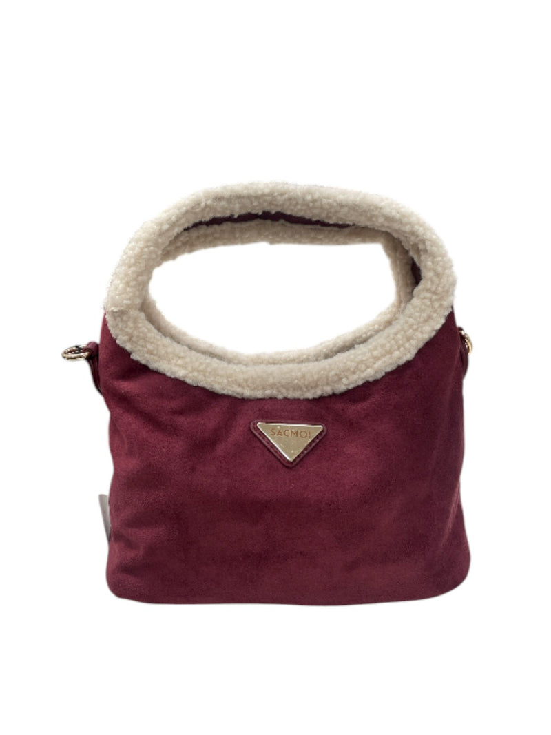 Sacmoi Borsa a Spalla/ Tracolla Small Bordeaux Marie