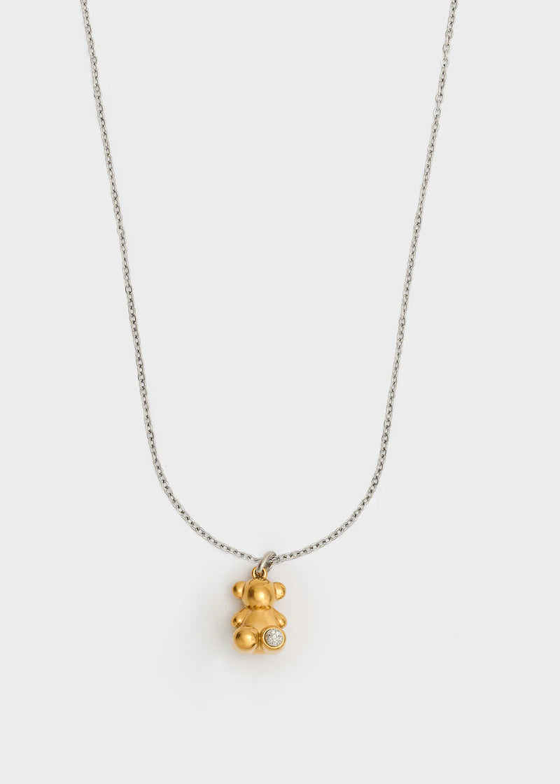 Nali' Collana Ciondolo Teddy Oro