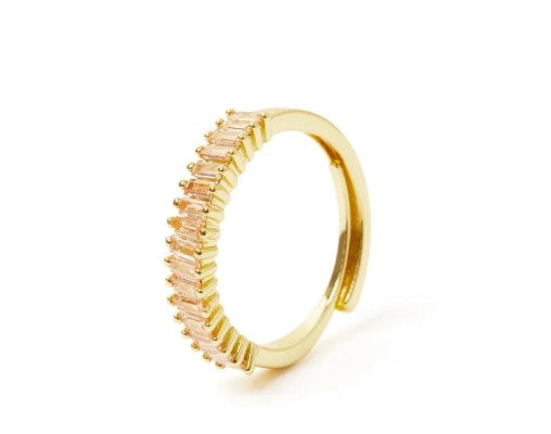 Sodini Bijoux Anello veretta Serenissima - Champagne