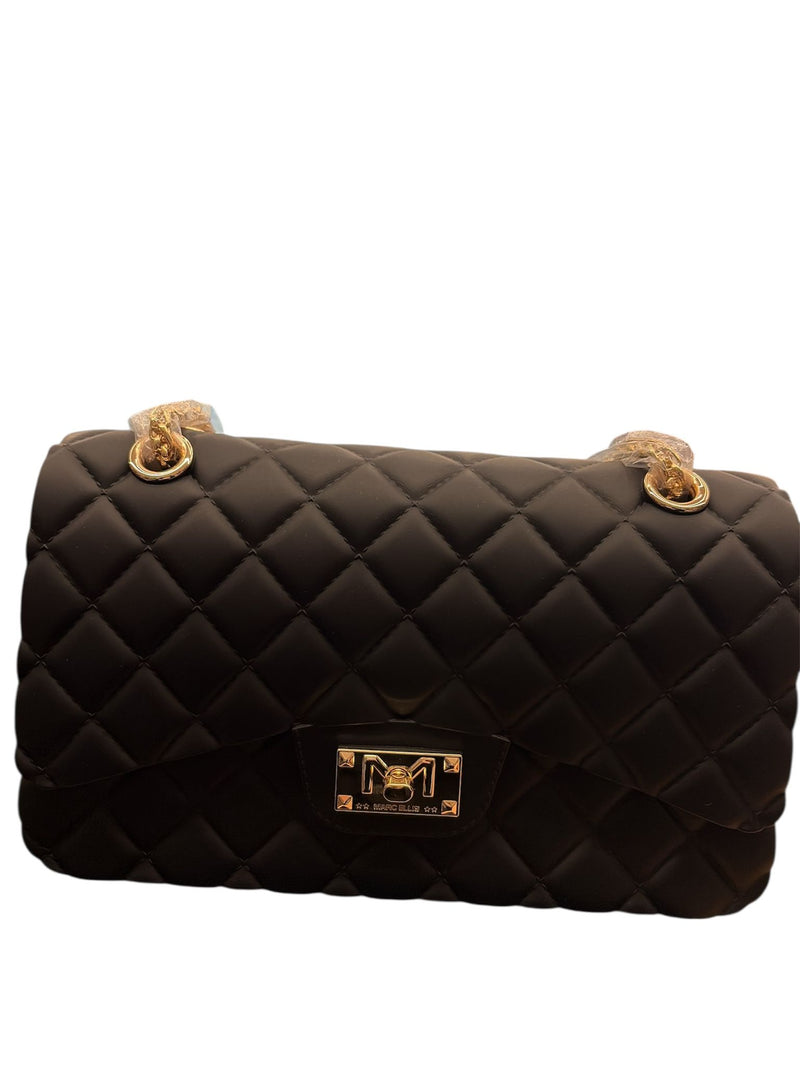 Marc Ellis Borsa A Spalla Flat Falcon M Black/Gold