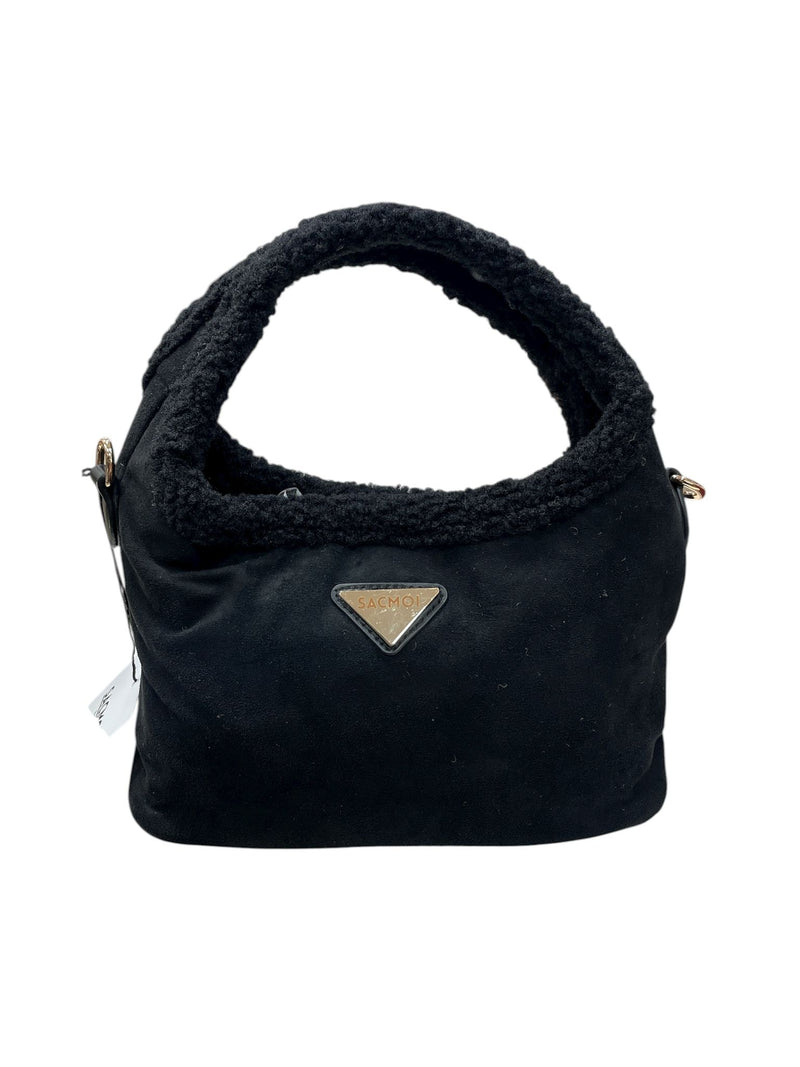 Sacmoi Borsa a Spalla/ Tracolla Small Black Marie