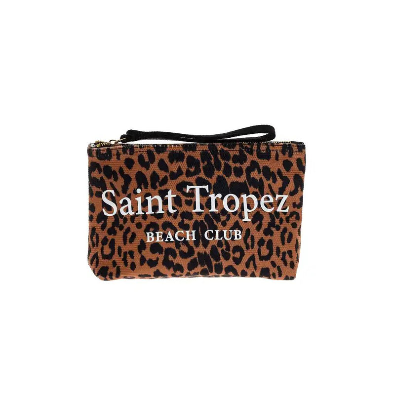 Kuvè Pochette Mare Marrone Leopard